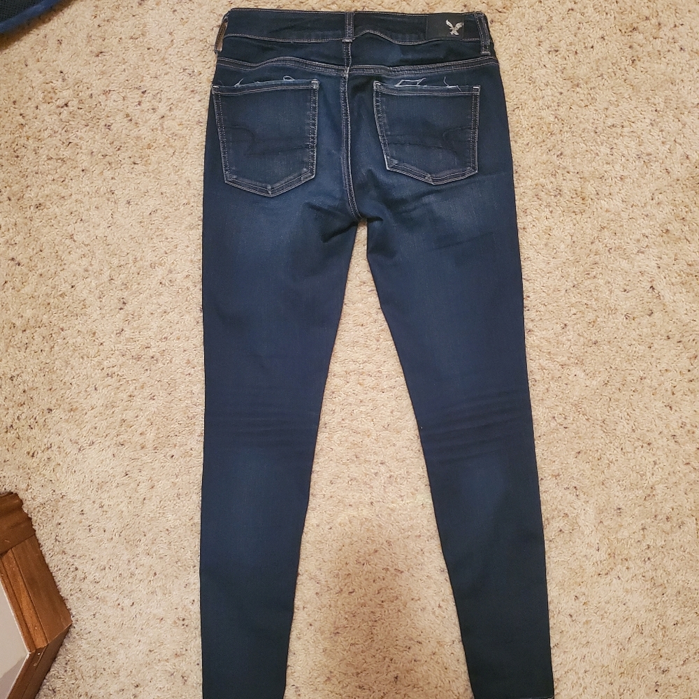 SOLD ------ Like new! American eagle jeggings - Picture 4 of 4